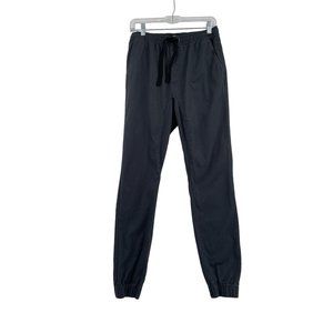 Crooks and Castles Jogger Sweat Pants Mens Size 32 Gray Elastic Waist Drawstring